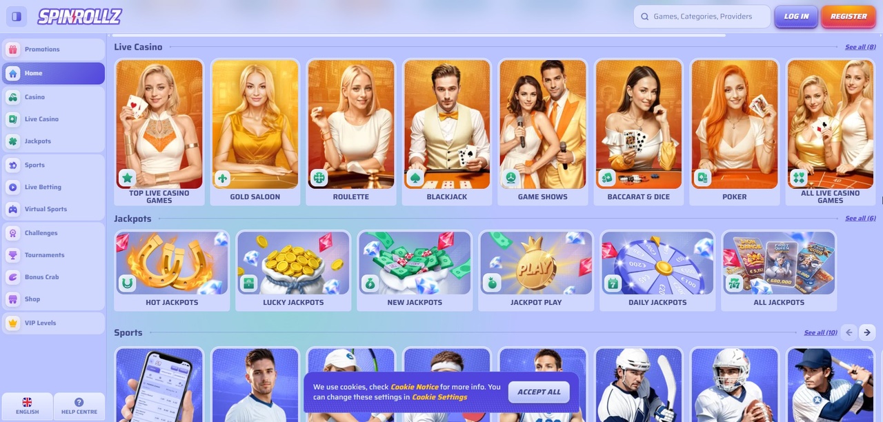 Spinrollz Casino – Kompletní recenze 2026 Casino
